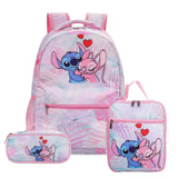 Stitch Primary School Bag Children's Cartoon Backpack Backpack Boys Girls Anime Kawaii Cartoon School Bag Mochila