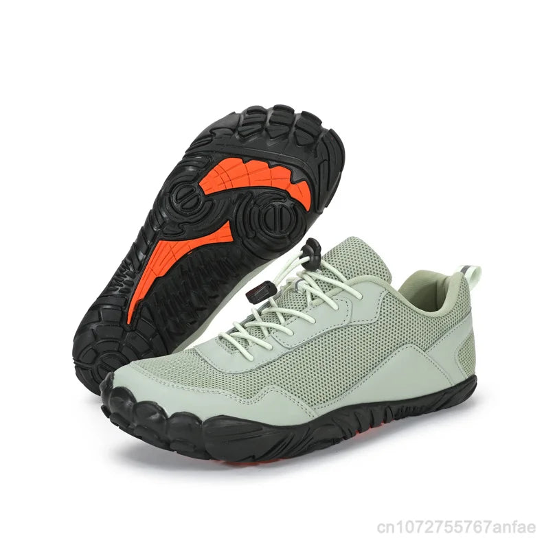 Men’s Minimalist Trail Running Barefoot Shoes – Wide Toe Box, Zero Drop, Aqua Sock Shoes for Hiking, Kayaking & Surfing