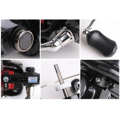 SHIMANO SIENNA Spinning Fishing Reel AR-C Metal Spool Both Freshwater and Seawater Can Be Used Max 8.5kg Power Reels