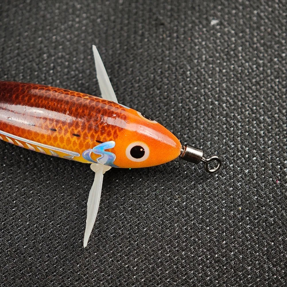 Ackibbik 10pcs/set 8cm/ 5.7g Shrimp Fishing Lures Luminous Squid Jig Hook Sea Fishing Accessories Artificial Bait Octopus Lure