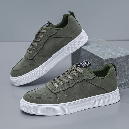Men’s Platform Casual Sneakers – Lightweight Non-Slip Running & Walking Shoes
