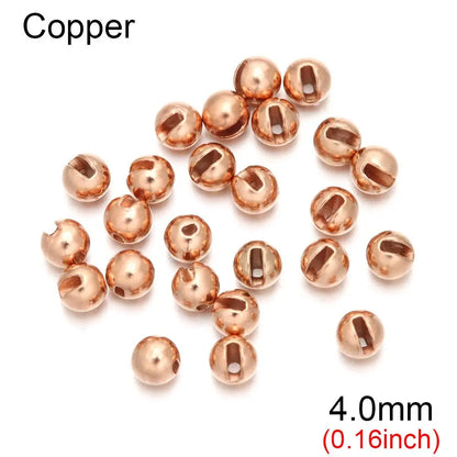 Slotted Tungsten Fly Tying Beads (25 Pack)