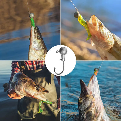 WODJYJ Jig Head Hooks (1g-28g)