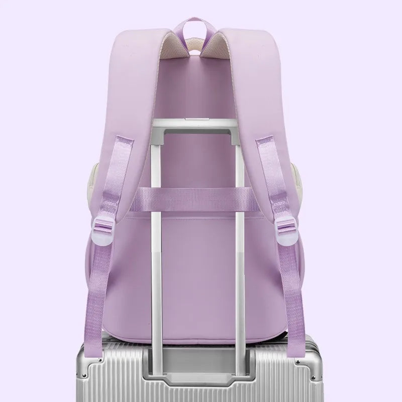 My Little Pony Large Capacity Backpack Cartoon Daypack Travel Commute Knapsack Schoolbag for Kids Girls Mochila With Coin Purse