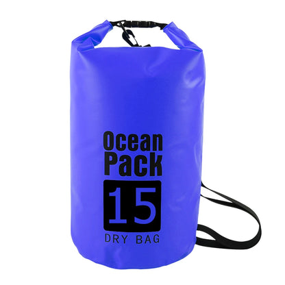 2L 3L 5L 10L 15L Waterproof Dry Bag Swimming Bag Foldable Beach Storage Pack Kayaking Rafting River Trekking Floating Water Sack