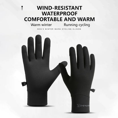 KoKossi Winter Waterproof Cycling Gloves Anti-Slip Thermal Gloves Touch Screen Running Cycling Driving Ski Hiking Warm Glove