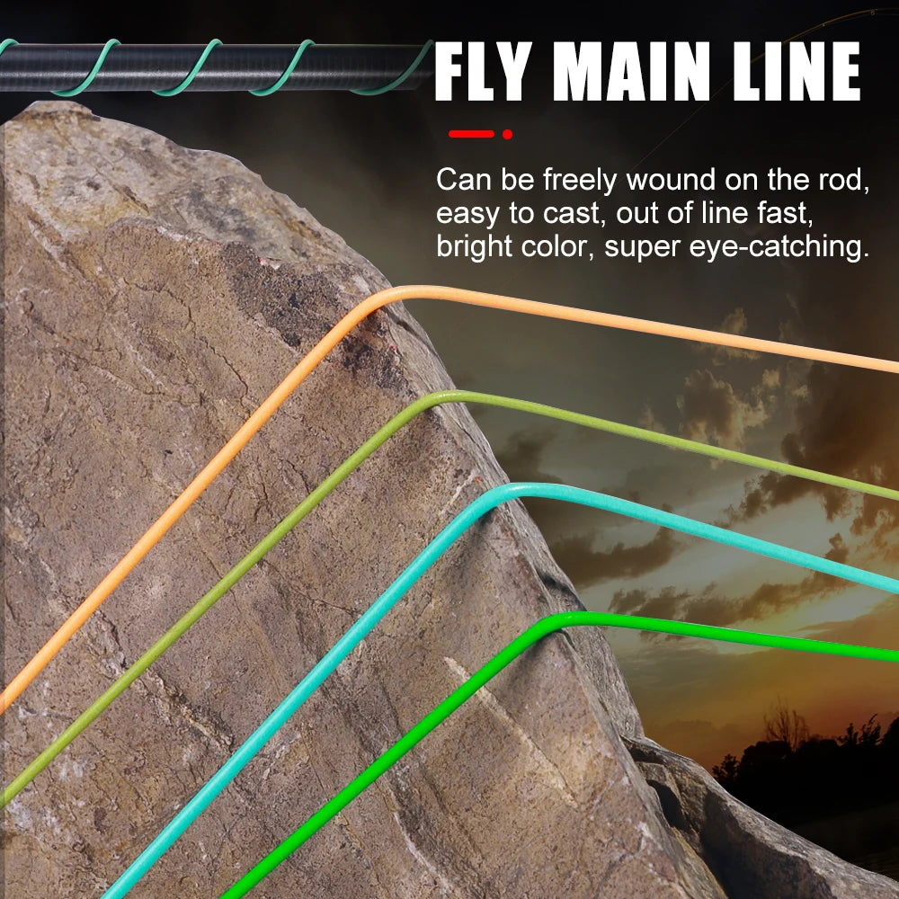 WF Floating Fly Line 1F-8F 100ft