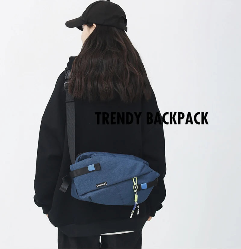 High Quality Nylon Panelled Waist Packs 2026 New Brand Unisex Chest Pack Casual Outdoor Travel Crossbody Bag Men Wasit Belt Bags