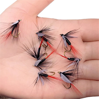 Mixed Nymph and Dry Fly Box (6 Pack)