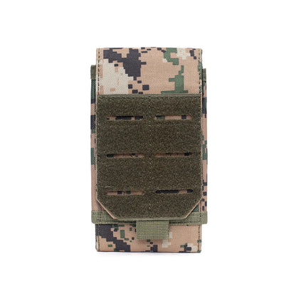 Outdoor Sports Molle Phone Pouch Waist Pack EDC Tool Bag Mobile Phone Holder Hiking Hunting Camping  Accessories Mag Holster Bag
