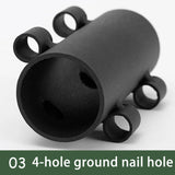 Outdoor camping adjustable canopy pole holder large diameter bracket camping tent canopy accessories strut fixing tube base
