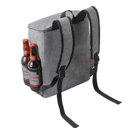 18L Portable Thermal Lunch Bag Food Box Durable Waterproof Cooler Ice Insulated Case Camping Oxford Dinner Backpacks Icebox