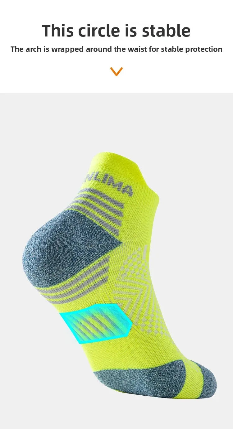 3/1Pairs Sport Compression Ankle Socks Men Women Professional Low Cut Fitness Marathon Running Outdoor Deodorant Breathable Sox