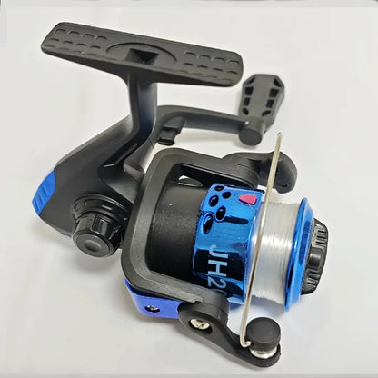 5.2:1 Ultralight Folding Fishing Reel Spinning Reel With 60m Large Fishing Line Diameter Line Roller Casting Wheel Vessel Bait
