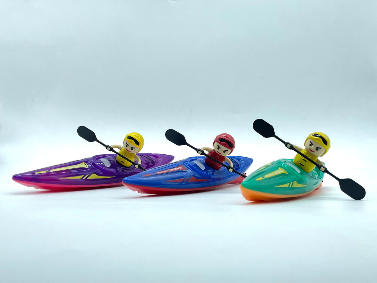 RC Kayak Racing Boat – 2.4G Remote Control Rowing Toy for Kids Water Games & Outdoor Fun