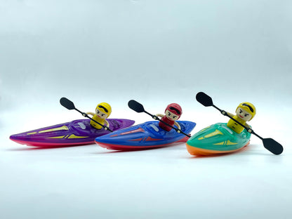 RC Kayak Racing Boat – 2.4G Remote Control Rowing Toy for Kids Water Games & Outdoor Fun