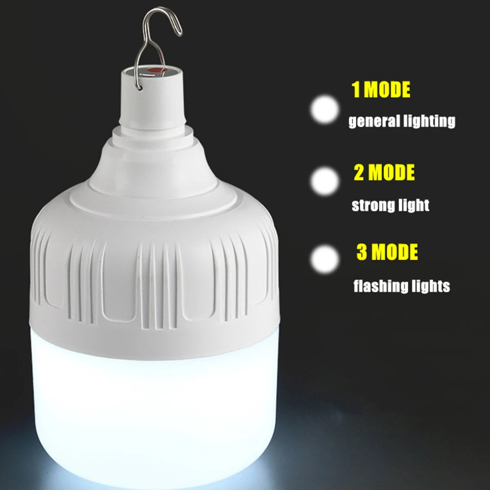 USB Rechargeable LED Multifunctional Emergency Lights House Outdoor Portable Lanterns Emergency Lamp Lantern BBQ Camping Light