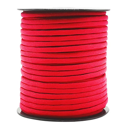 50/100M 7core umbrella rope 550 4mm outdoor polyester parachute rope camping survival umbrella tent bundled clothesline