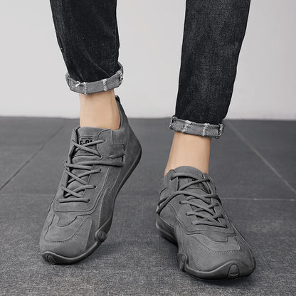 Men’s Outdoor Hiking Shoes – Four-Season Sports Sneakers with Anti-Slip Comfort for Work, Casual & Youth Fashion