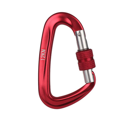 Quality Aluminum Security Master Lock Accessories Mountaineering Protective Equipment Professional Carabiner Climbing Key Hooks