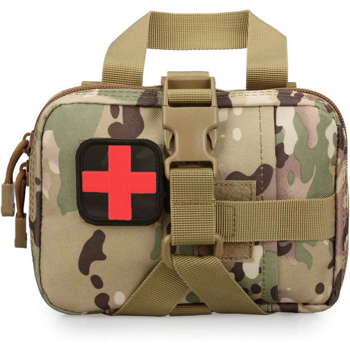 First Aid Bag Upgrade Tactical EMT Pouch Rip Away Molle Medical Kit IFAK Tear-Away Travel Outdoor Hiking Emergency Survival Kit