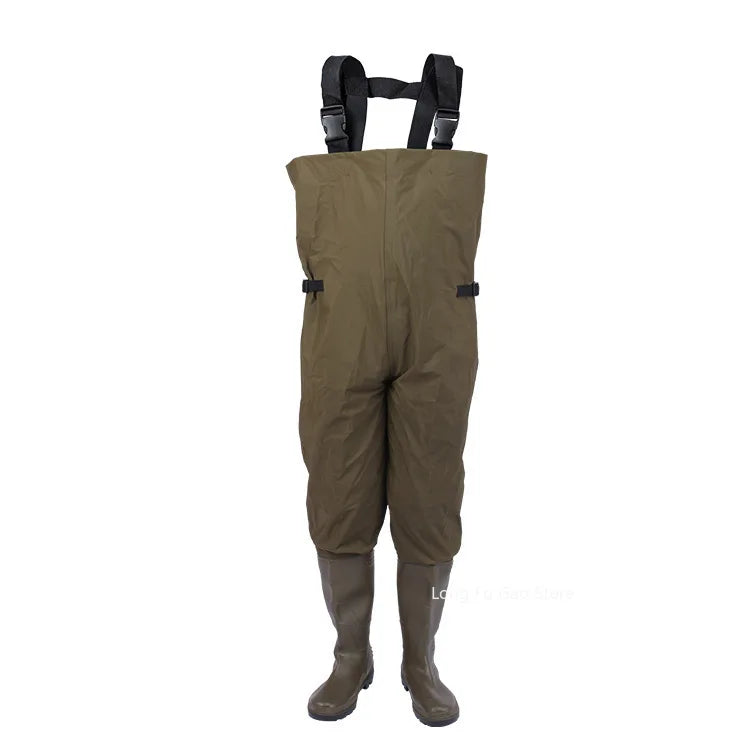 Waterproof Fishing Waders with Boots
