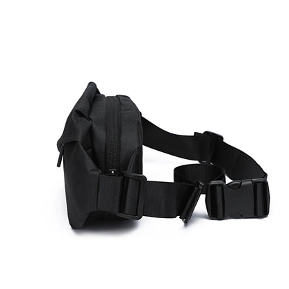 Men Minimalist Outdoor Sports Running Jogging Waist Bag Man Waterproof Fanny Pack Stylish Cross Body Belt Bag Waist Bag for Men