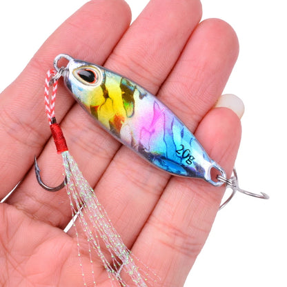 Metal Jigging Spoon Lures (10-40g)