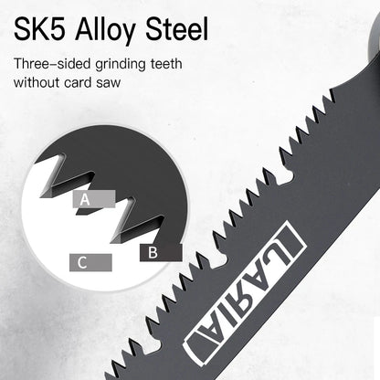 AIRAJ Folding Saw Woodworking Folding hacksaw Multifunction Cutting Wood Sharp Camping Garden Prunch Saw Tree Chopper Hand Tools