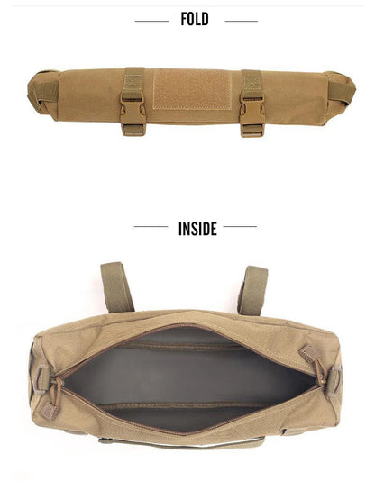 Tactical Pouch Molle EDC Nylon Waterproof Hunting Bag Sports Fishing Waist Pack Travel Camping Hunting Cross-body Shoulder Bag