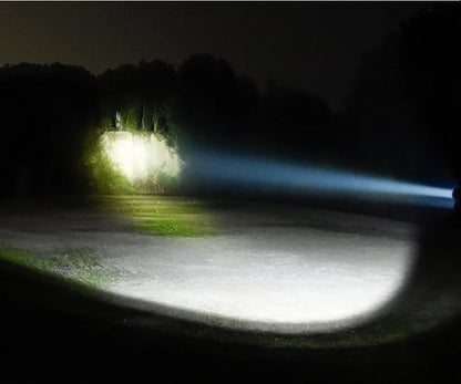 Professional Hunting Tactics Night Reconnaissance LED Flashlight L2 Lamp Beads Waterproof Rechargeable Outdoor Portable Torch