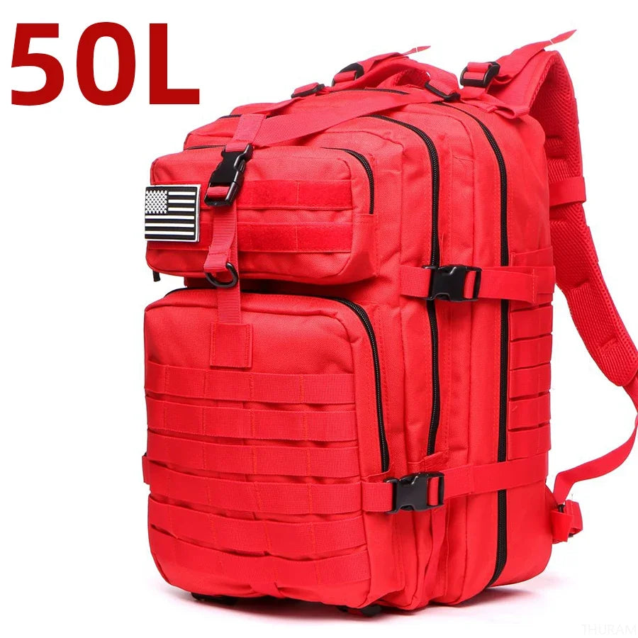 25L/50L Waterproof Tactical Hiking Backpack