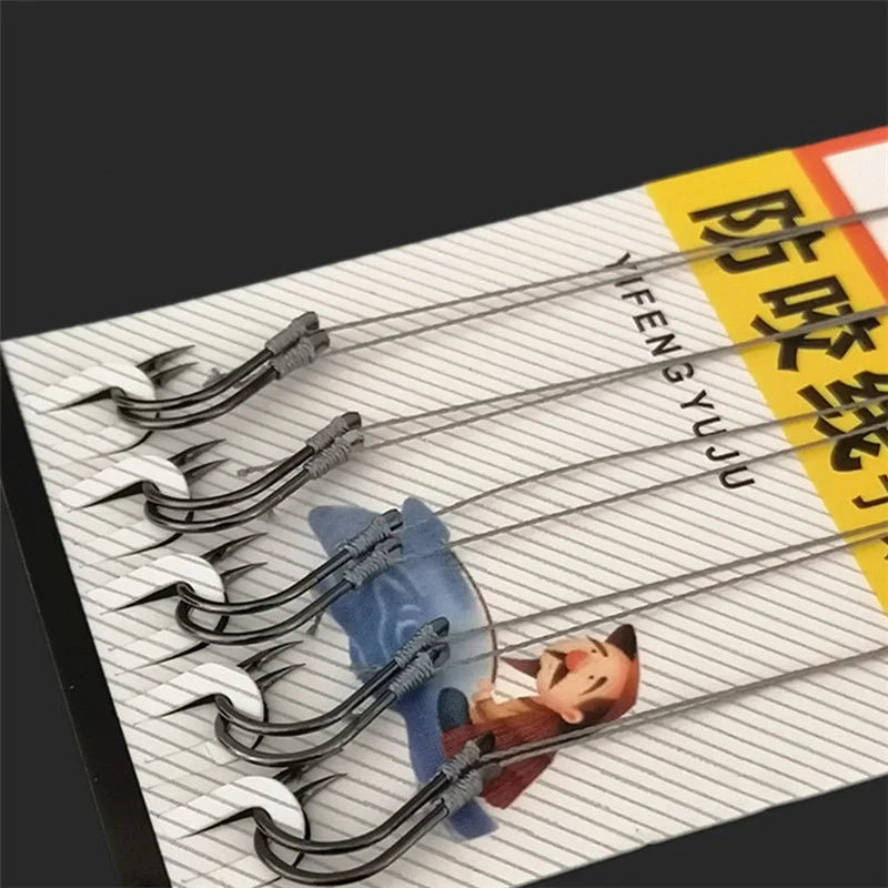 Pre-Tied Double Hook Rigs (5 Pack)