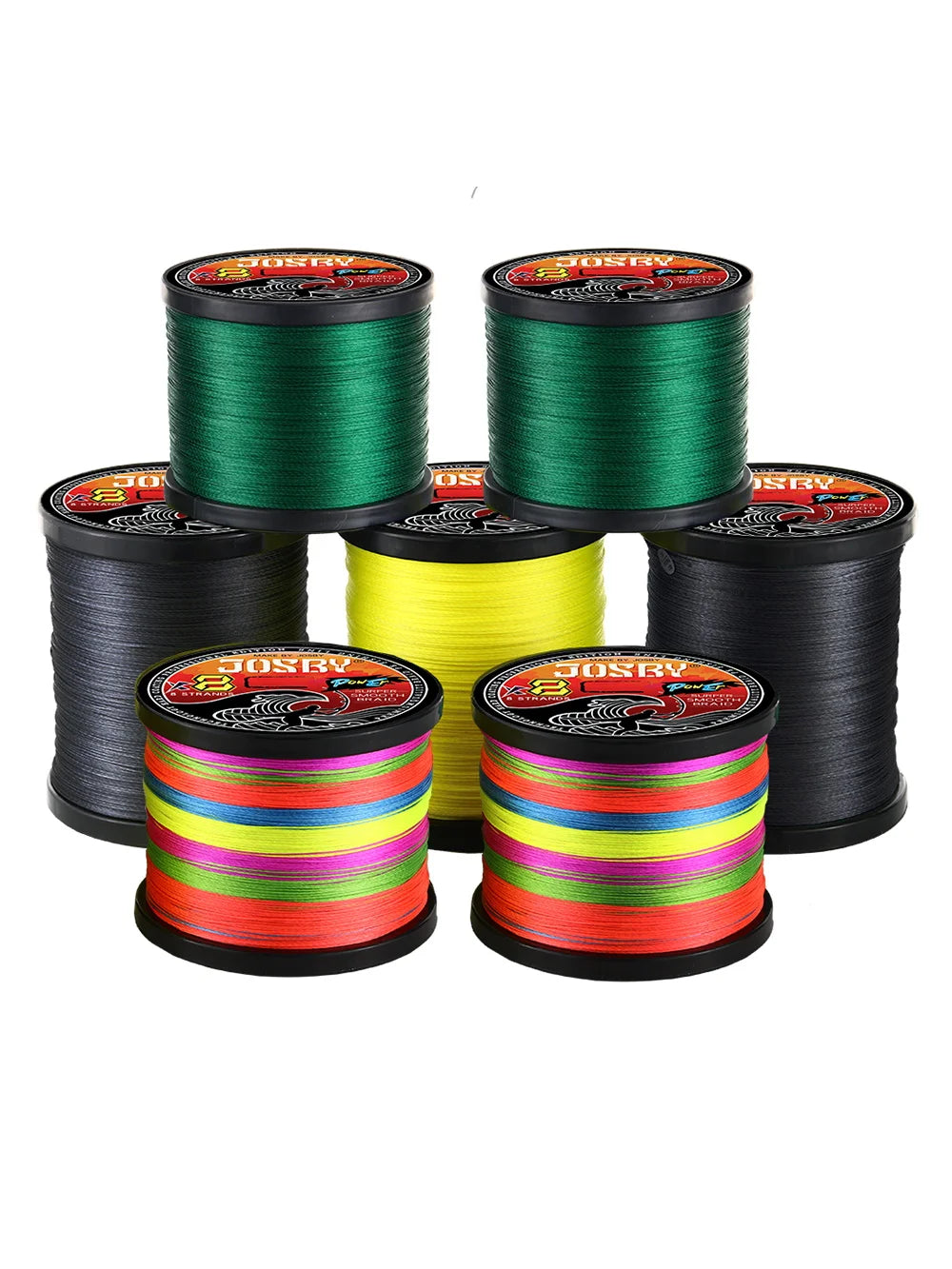 JOSBY 8-Strand PE Braided Line (100-1000m)