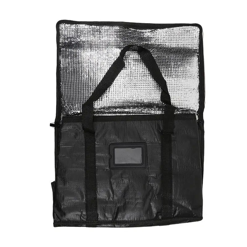 1pc Large Insulated Picnic Bags, Thermal Food Cooler Tote for Outdoor Camping Beach, Leakproof Portable Cooler Bag with Zipper