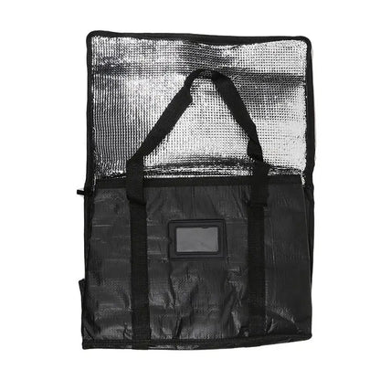 1pc Large Insulated Picnic Bags, Thermal Food Cooler Tote for Outdoor Camping Beach, Leakproof Portable Cooler Bag with Zipper