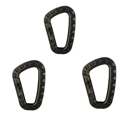 1/2/3/4/6pcs Tactical Carabiner Carabina Karabiner Clip Plastic Cadet Hiking Camping