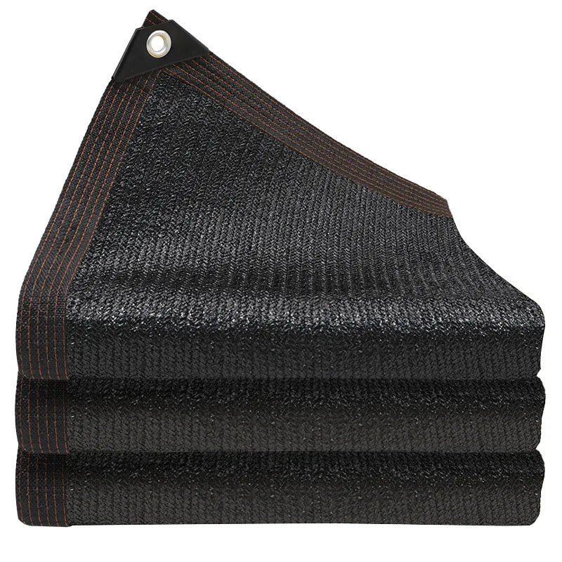 Black Thickened Courtyard Shading Mesh Perforated Surround Shading Mesh Suitable For Pavilions Gardens Terraces And Canopies