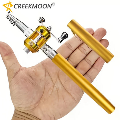 Pocket Ice Fishing Rod & Reel Combo