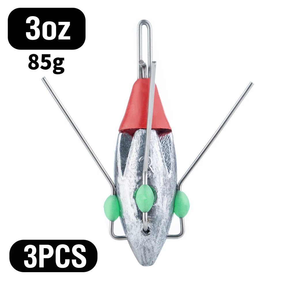 Sputnik Surf Fishing Sinkers 3-8oz (3 Pack)