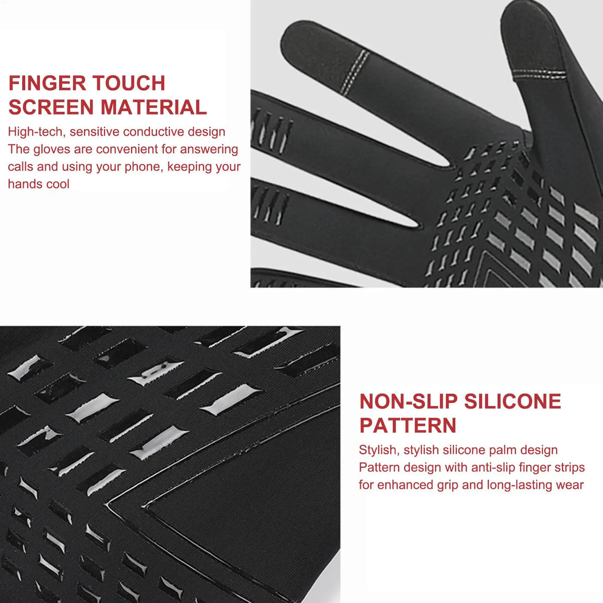 USB Heated Hunting Gloves with Touchscreen