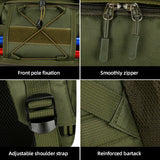 Fishing Backpack 90L Sports Hunting Equipment Storage Rucksack Outdoro Climbing Hiking Mountaineering Luggage Bag Molle Knapsack