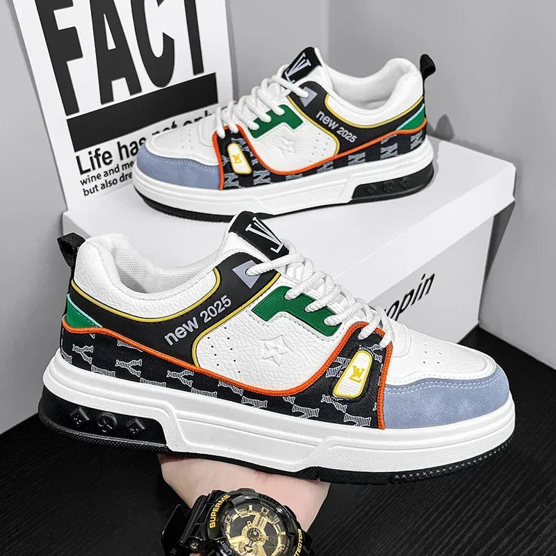 2025 Men’s German Training Shoes – Printed Casual Sneakers for Sports, Leisure & Everyday Wear