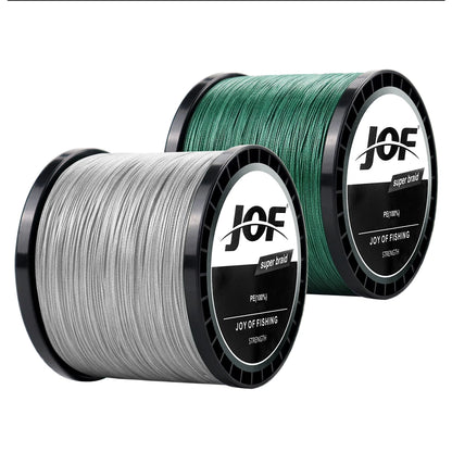 JOF 8 Strand and 4 Strand PE Braided Fishing Line