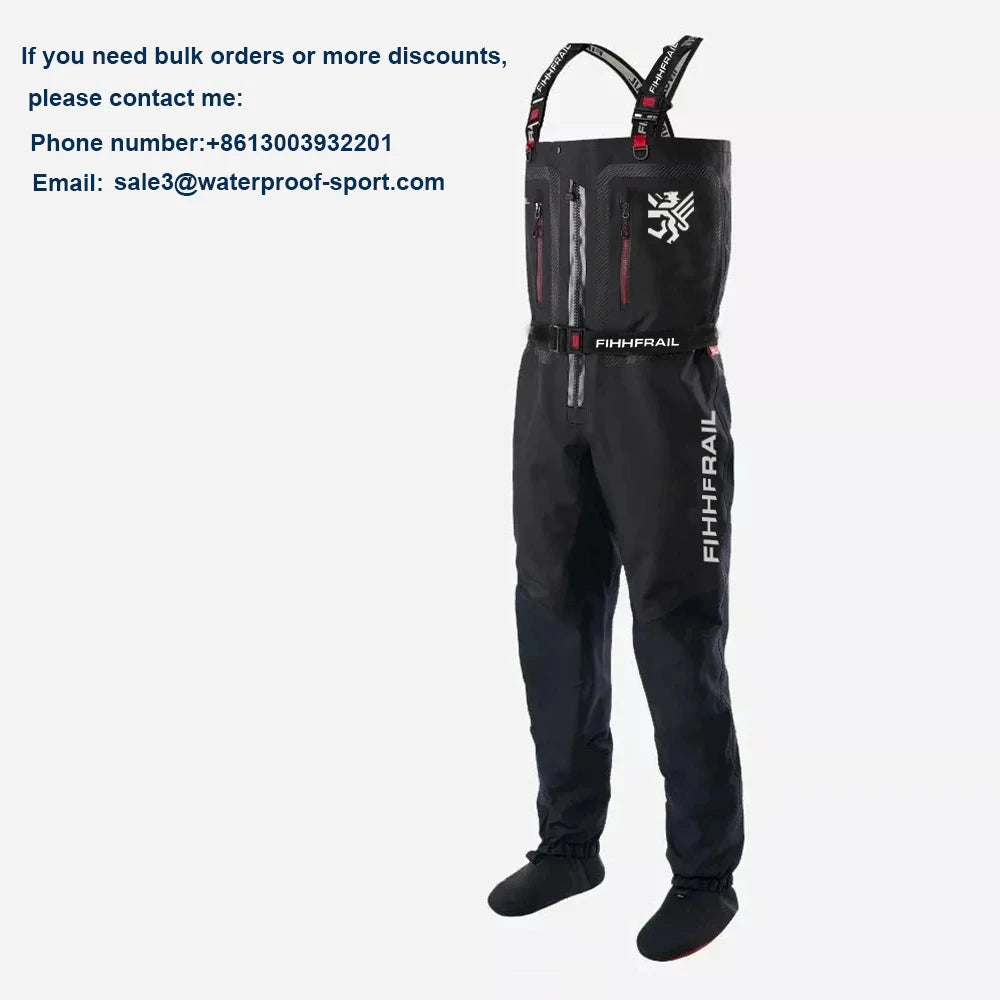 HARD-TEX Waterproof Stockingfoot Fly Fishing Chest Waders