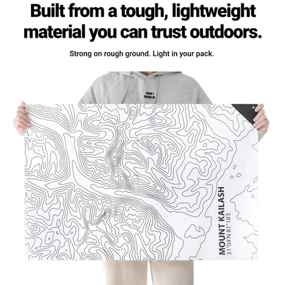 HODRGEAR PaperLite Tyvek Tent Vestibule Mat 35g Ultralight Ground Sheet Tent Foortprint Waterproof Tent Footprint Camping Hiking