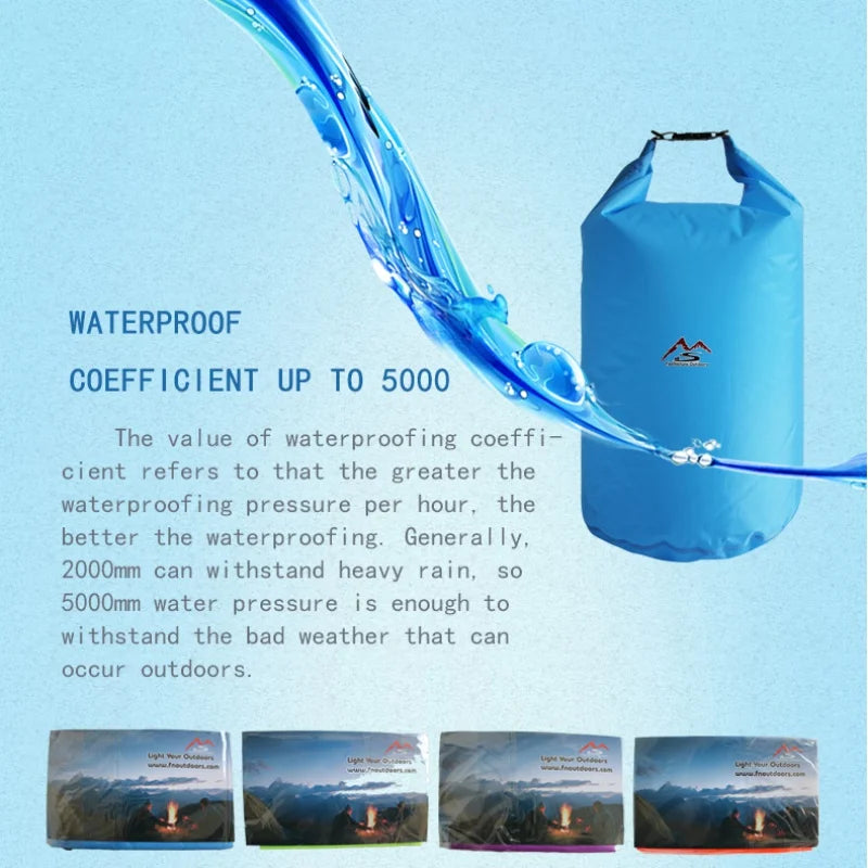 5L10L20L40L70L Waterproof Large Capacity Bag Dry Bag For Camping At Deriva Hiking Swimming Rafting Kayak River Trekking Bags