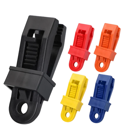 Crocodile Awning Clips – 10 Pack Reusable Tarp Clamps