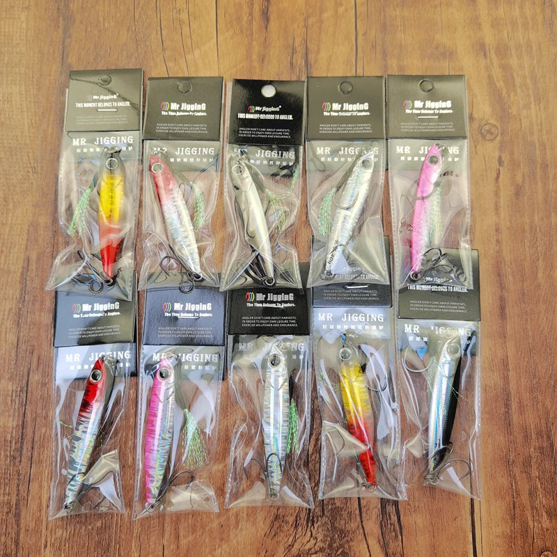 Mr JigginG Fast Sinking Metal Jig (10-40g)
