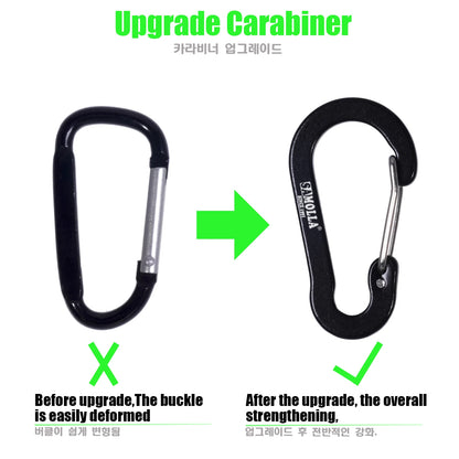 SAMOLLA Magnetic Net Release with Coiled Lanyard